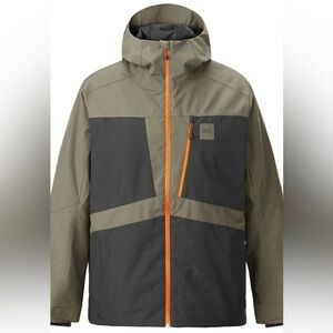 Picture Organic Clothing Kory JKT 2-Layer Jacket Ski  Snowboard Green Orange XS